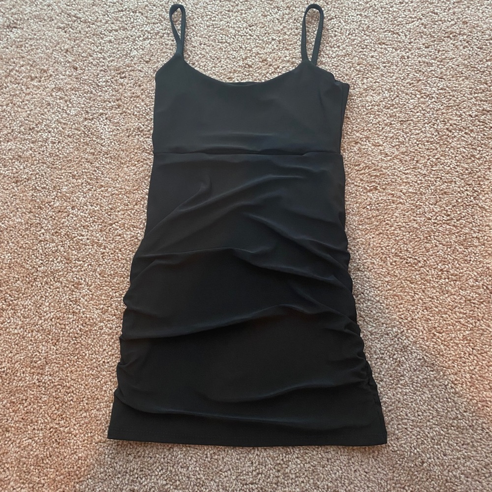 CHERYL CREATIONS Kids Peekaboo Ruched Dress